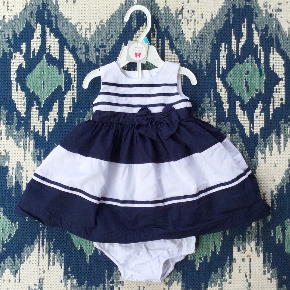 Carter’s Special Occasion Dress Baby Girls Sz 6M🌸 - Picture 2 of 5